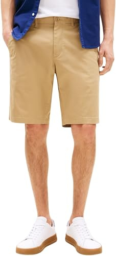 Tommy Hilfiger Herren Shorts Harlem Short 1985 Kurz, Braun (Camel), 31W