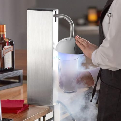 LZDOYY Helado de Cristal con LED Congelador de Cristal Congelador de Cristal Vasos Hielo