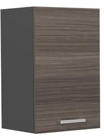 Vicco Hängeschrank R-Line, hängender Küchenschrank, Edelgrau, 40 cm
