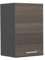 Vicco Hängeschrank R-Line, hängender Küchenschrank, Edelgrau, 40 cm