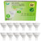 GY GU5.3 MR16 12V Spotlight Bombilla LED 3.8W, Equivalente 60W Bajo Consumo, Blanco Neutro 4000K, 663 Lúmenes, Ángulo de haz estrecho 36 ° Spotlight, No Regulable, Pack de 12