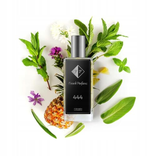 FP French Perfumes - Herren Parfüm - Elegante Eau de Parfum für Herren Männer - Hochwertiger Duft - Perfume men - Holzig und aromatisch - Nr. 444 - YY - 60 ml