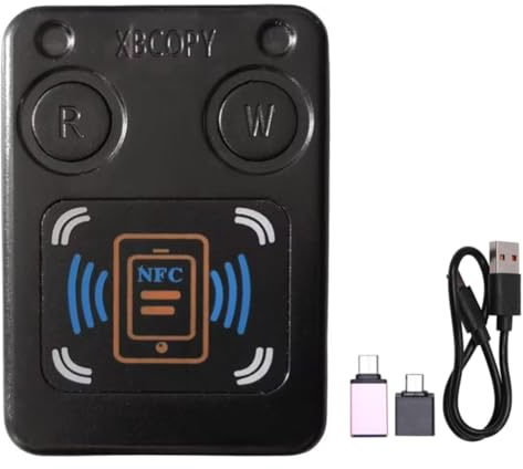 Koolenry NFC RFID Smart Chip Card Reader Copier ID IC 13.56Mhz 125Khz 250Khz 375Khz Contactless RFID Token Clone Duplicator