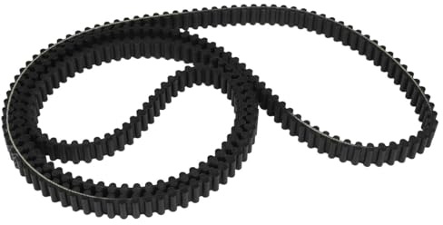 MuchLuckystar Cinghia dentata per falciatrice M127926 LT133 LT155 LT166, resistente al calore e all'olio, parte di ricambio per taglio liscio del prato, nero