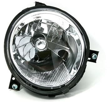 Scheinwerfer für VW Lupo 6X (10/1998-) Halogen, H4, Rechts, Beifahrerseite | Aftermarket, Ersatzteil, vorbereitet für elektrische Leuchtweitenregulierung,