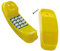 WICKEY Telefon Spieltelefon Kindertelefon Telefonattrappe, gelb, 21 x 7 x 10cm