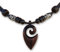 HANA LIMA Surferkette Halskette Freundschaftskette Lederkette Handarbeit Koru Maori Neuseeland Herrenkette Damenkette