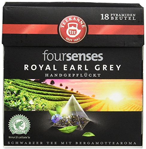 Fairtrade Teekanne - Fairtrade Teekanne foursenses Royal Earl Grey, Schwarzer Tee