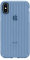 Incase Guard Protective Cover Schutzhülle für Apple iPhone X - transparent (blau) [Robuste TENSAERLITE®-Technologie I Strukturierte Oberfläche I Fashion-Design] - INPH190380-PBL