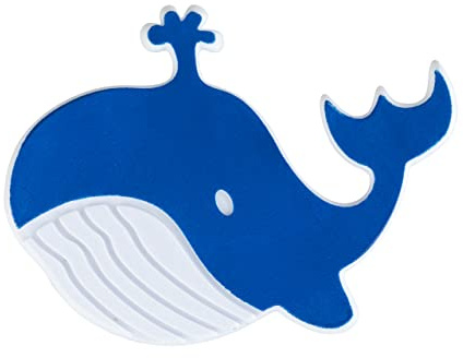 WENKO Anti-Rutsch-Sticker Wal, 23068100, Dunkelblau, 0 x 11.5 x 10.2 cm