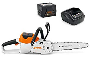 Stihl MSA 120 C-BQ Set compacto sin cable de cadena de 30,48 cm con batería AK 20 y cargador AL 101 MSA120C-BQ