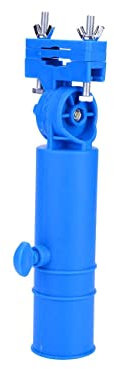 QHALEN 1 porte-parapluie de golf réglable pour chariot de golf, poussette, landau, fauteuil roulant, vélo (bleu)