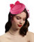 Cizoe Fascinator Hüte für Frauen 20er 50er Jahre Vintage Pillbox Hut Kentucky Derby Fascinators Blumenschleier Hochzeit Party Hut Tee Hut, 11C-Fushia, Einheitsgröße