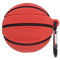 Silikon-Schutzhülle für Airpods 2 & 1, niedlich, cool, Basketball, Fußball, weiche Hülle mit Anti-Verlust-Schlüsselanhänger (Basketball-Hülle)