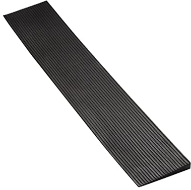 FTsolid Türschwellenrampe 2,0cm Rollstuhlrampe Gummirampe Auffahrrampe Schwellenrampe Bordsteinrampe für Rollstuhl, Kinderwagen, Rollator oder e Scooter