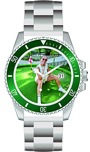 memories Personalisierte Uhr Fotouhr mit Bild 40mm Edelstahl Armband Made in Germany