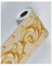 Elegante carta da parati autoadesiva con motivo floreale giallo, bordo decorativo rimovibile in PVC