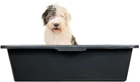 Cost Wise Dog Bath with drain plug - available in small, medium, or large + Accessories (medium dog bath)
