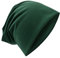 Miobo Slouch Beanie Mütze, Long, Unifarbe, Herren Damen (DE/NL/SE/PL, Alphanumerisch, Einheitsgröße, Olivgrün)