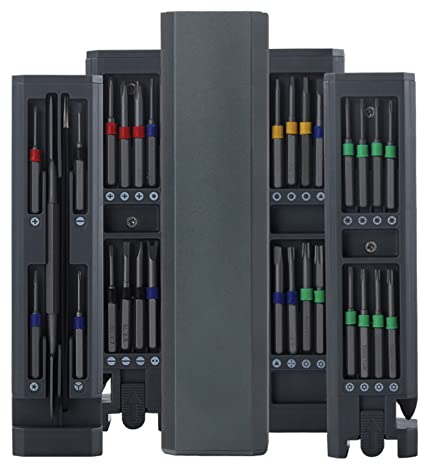Schraubendreher Set Mini Elektro Schraubendreher 31 in 1 Präzision Schraubendreher für Smartphone, Spielekonsole, Tablet, Uhren,Kamera