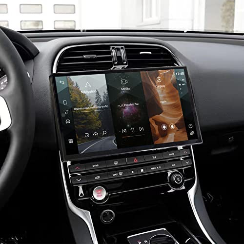 MOOKAKA Android Auto Radio 2 DIN Navegación GPS Unidad Principal para Jaguar F-Pace XE XEL 2015-2019 Estéreo para automóvil Reproductor Multimedia 13 Pulgadas Pantalla con Carplay DSP RDS (8+64GB)