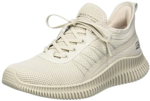 Skechers Damen BOBS GEO New Aesthetics Sneakers,Sports Shoes, Taupe, 36 EU