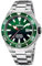 Festina Herren Analog Quarz Uhr mit Edelstahl Armband F20663/2