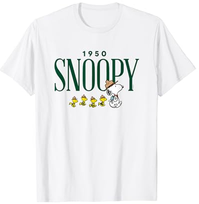 Erdnüsse - Snoopy 1950 Camping T-Shirt
