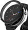 SeNool Hülle Kompatibel mit Amazfit GTR Mini, Harter PC Hülle mit Glasfolie Schutzfolie, [9H Härte, Anti-Kratzen], Schutzhülle Kompatibel mit Amazfit GTR Mini - Schwarz