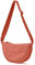 ANYWN Crossbody Bag Damen Halbmond Schultertasche, Hobo Casual Crossbody Bag, Einfarbige Tragbare Halbmond-Tasche Umhängetasche mit verstellbarer Schultergurt Orange