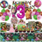 mädchen & Bär Geburtstag, 146-teilig: Geschirr, Dekoration & Party Set mit Tischdecke, Banner & Servietten