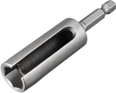 TA-VIGOR 12mm Nut Setter Driver Drill Bit, 1/4 inch 3 Inch Hex Socket | Quick-Change Hex Shank Slotted Drill Bit Socket, Metric Nut Driver Set for Woodworking, Auto Repairing, Machine Maintenance