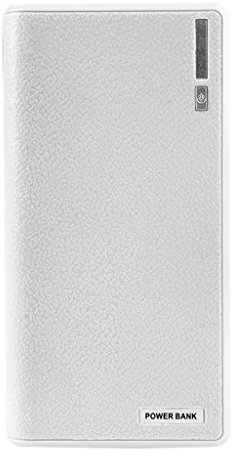 Swetopq Power Bank Fast Charging,USB Power Bank 6x 18650 External Backup Battery Charger Box Case,Travel Essentials