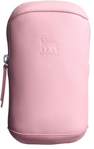 STANLEY Cross Bottle Essentials Case Max | Handy-, Brieftaschen-, Schlüsselhalter für Wasserflasche, Kunstleder-Zubehörtasche für alle Tragegurte, Trinkbecher-Zubehör, BPA-frei, Rosenquarz