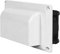 RV Side Ventilation Exhaust Fan 12V6W Range Hood Side Air Vent For Caravan Motorhome Camper Trailer Kitchen Accessories - Exhaust Fan(Bianco)