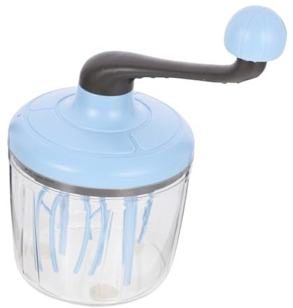 PHENOFICE Fouet Rotatif Manuel Batteur à Œufs Mélangeur à Manivelle Pour Crème Aux Œufs