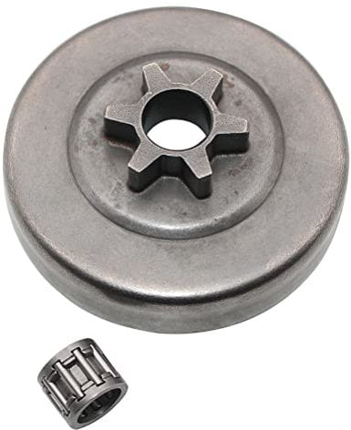 WXZOZMD Clutch Drum Sprocket Need Bearing For McCulloch PM 375 Power Mac 310 320 330 340 364 384 394 484 494 510 For TITAN 35 36 37 38 39 40 Durable