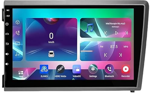 LOVVEEUV Android 15 Car Multimedia Radio 7 Zoll Navigations GPS Autoradio Für Volvo XC70 V70 S60 2000-2004, Carplay Player Navigations GPS Radio-Videoempfänger Bluetooth Lenkradsteuerung