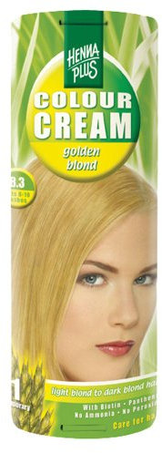 Hennaplus 48300 Balsam Colour Cream 8.3 Golden Blond