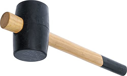 BGS Do it yourself Mazzuola in gomma, testa Ø 65 mm, 500 g 1861