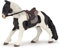 Papo 51117 PFERDE, FOHLEN UND PONYS Pony mit Sattel, Mehrfarben