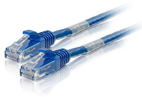 C2G Cat6 Booted Unshielded (UTP) Crossover Patch Cable - Crossover cable - RJ-45 (M) to RJ-45 (M) - 7 m - UTP - CAT 6 - molded, snagless, stranded - blue
