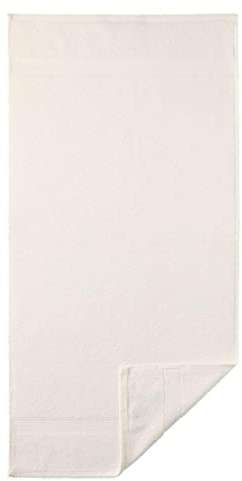 Egeria 2010450 Diamant Duschtuch, Baumwolle, ivory, Größe 70 x 140 cm