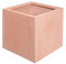 Primrose Outdoor Fibrecotta Terracotta Cube Garden Planter Pots Medium 30cm³ (11.8in³)