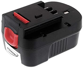 Batteria per Black & Decker trapano avvitatore HP148F2, 14,4V, NiMH