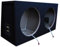 Necom MDF Doppeltes Subwoofer-Gehäuse 12-inch/30cm 2x Anschluß