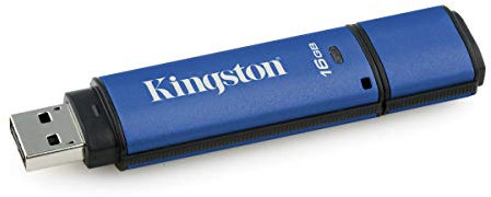 Kingston Vault Privacy 3.0 Clé USB 16 Go Bleu