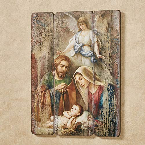 Unbekannt römischen 75309 Figur – Heilige Familie mit Engel Wand – 17 in.