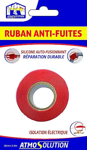 Atmos 1145 EXTREMTAPE Anti-Auslaufband, 25 mm x 3 m, Rot