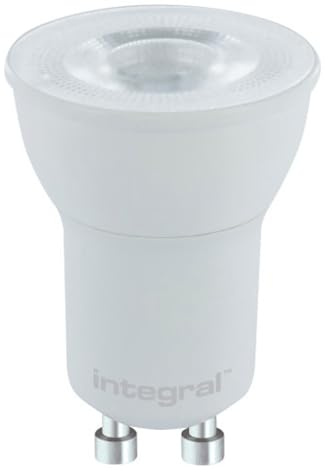 Integral LED 3.4w GU10 LED Light Bulb =43w MR11 35mm Sized GU10 Spot Bulb 4000K